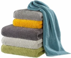 VOSSEN Duschtuch salamander gelb