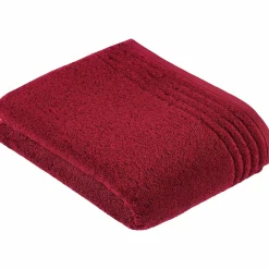 VOSSEN Duschtuch Vienna Style rot