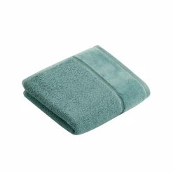 VOSSEN Gästetuch Pure blau