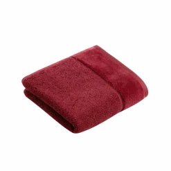 VOSSEN Gästetuch Pure rot