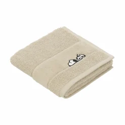 VOSSEN Gästetuch Sleepy Snoopy beige