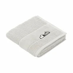 VOSSEN Gästetuch Sleepy Snoopy grau