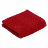 VOSSEN Gästetuch Tomorrow rot