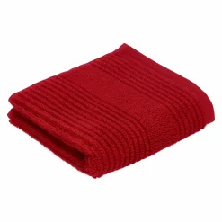 VOSSEN Gästetuch Tomorrow rot