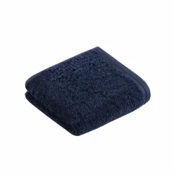 VOSSEN Gästetuch Vegan Life blau