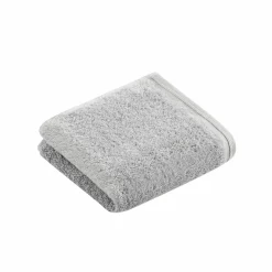 VOSSEN Gästetuch Vegan Life grau