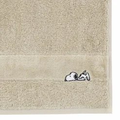 VOSSEN Handtuch Sleepy Snoopy beige