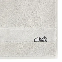 VOSSEN Handtuch Sleepy Snoopy grau