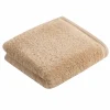VOSSEN Handtuch Vegan Life beige