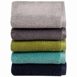 VOSSEN Handtuch Vegan Life grau