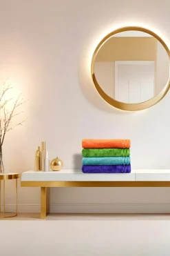 VOSSEN Handtuch violet violett