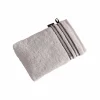VOSSEN Waschhandschuh Cult de Luxe grau