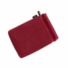 VOSSEN Waschhandschuh Pure rot