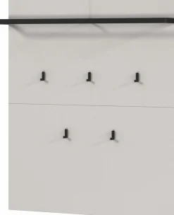 Wand- und Garderobenpaneel beige