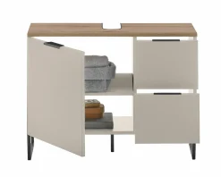 Waschbeckenunterschrank beige