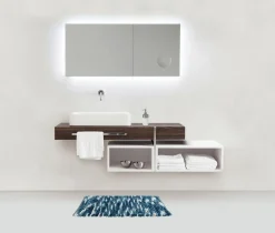 Wenko Badematte blau