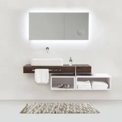 Wenko Badematte graubraun