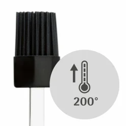 WMF Backpinsel 20cm schwarzsilberfarben