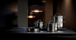 WMF Bratentopf m. Deckel 12cm silberfarben