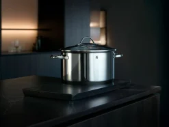 WMF Bratentopf mit Deckel 16cm silberfarben