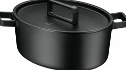 WMF Bräter oval33 x 26 cm schwarz