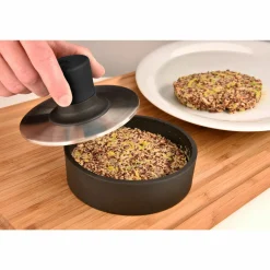 WMF Burgerpresse schwarzsilberfarben