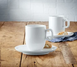 WMF Cafe Creme Tassen-Set 2tlg weiß