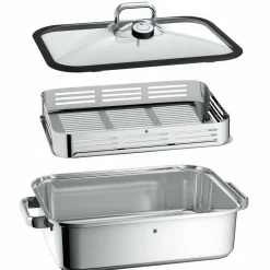 WMF Dampfgarer 6,5l silberfarben