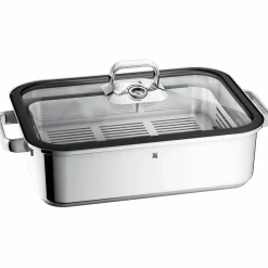 WMF Dampfgarer 6,5l silberfarben