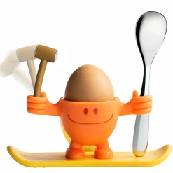 WMF Eierbecher mit Löffel orange