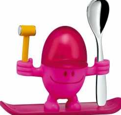 WMF Eierbecher mit Löffel pink