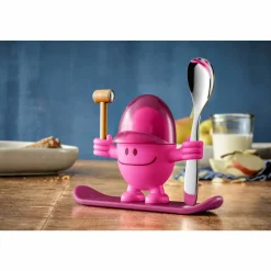 WMF Eierbecher mit Löffel pink