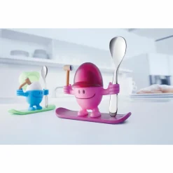WMF Eierbecher mit Löffel pink