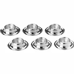 WMF Eierbecher-Set 6tlg silberfarben