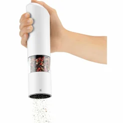 WMF Elektrische Salz-/Pfeffermühle weiß