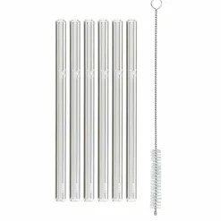 WMF 6er Trinkhalm 15cm transparent