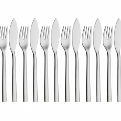 WMF Fischbesteck-Set 12tlg silberfarben