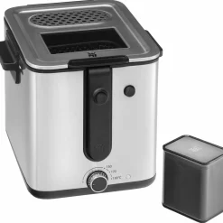 WMF Fritteuse silberfarben