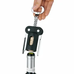 WMF Hebelkorkenzieher 20cm schwarzsilberfarben