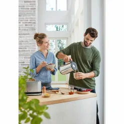 WMF Isolierkanne 1l silberfarben