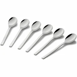 WMF Kaffeebecherlöffel-Set 6tlg silberfarben