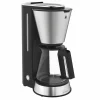 WMF Kaffeemaschine m. Glaskanne silberfarben