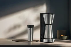 WMF Kaffeemaschine silberfarben