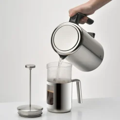 WMF Kaffee-/Teebereiter 8 Tassen silberfarben