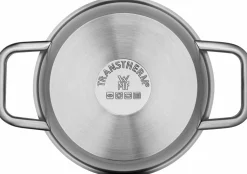 WMF Kochtopf mit Deckel 18cm silberfarben