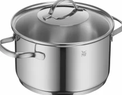 WMF Kochtopf mit Deckel 20cm silberfarben