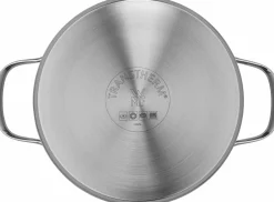 WMF Kochtopf mit Deckel 20cm silberfarben