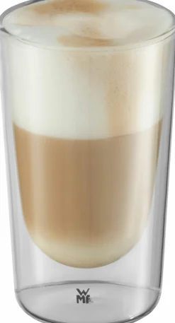 WMF Latte Macchiato Glas 2tlg transparent