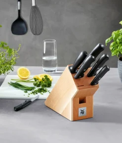 WMF Messerblock bestückt 7tlg schwarz