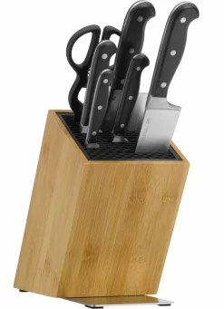 WMF Messerblock unbestückt braunsilberfarbenschwarz